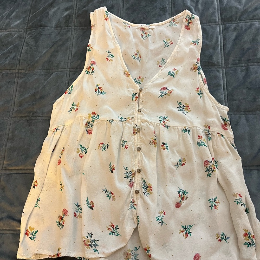Floral Tank Top